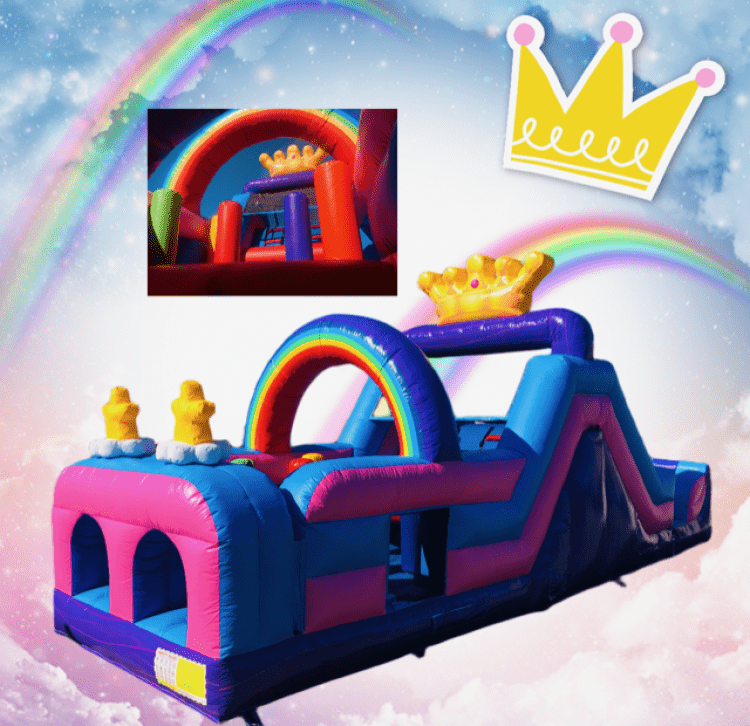 Rainbow  Obstacle Course