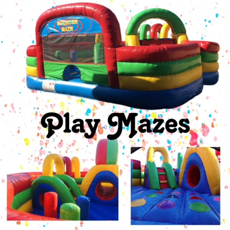 Play Area Jumpers & Obstacle Mazes